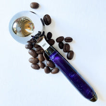 Load image into Gallery viewer, Coffee Scoop - 2 TBS Stainless Steel - Purple Paradise