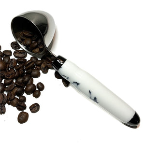 Coffee Scoop - 2 TBS Stainless Steel - Crows on Snow